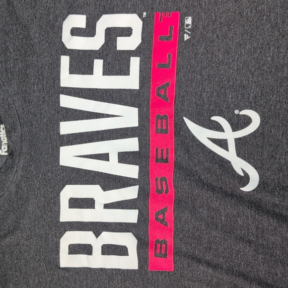 Atlanta Braves Gray T-Shirt - Picture 3 of 6